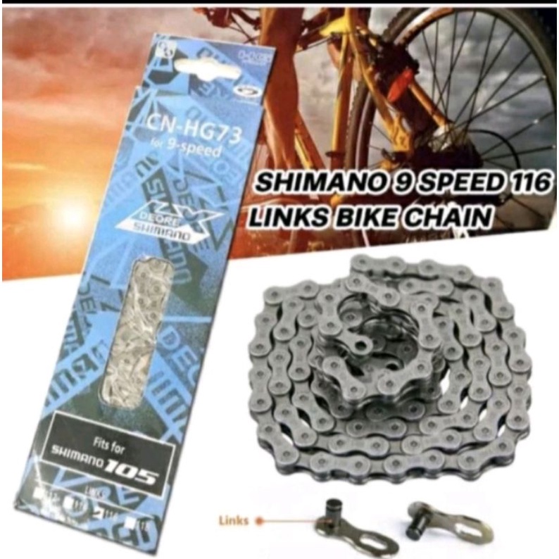 Rantai Sepeda Shimano 8-9 Speed Original Japan  Chain