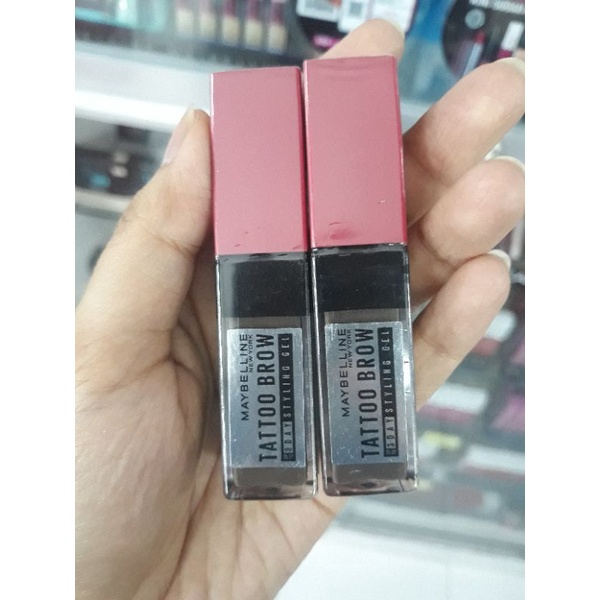 maybelline tatto brow gel deep brown