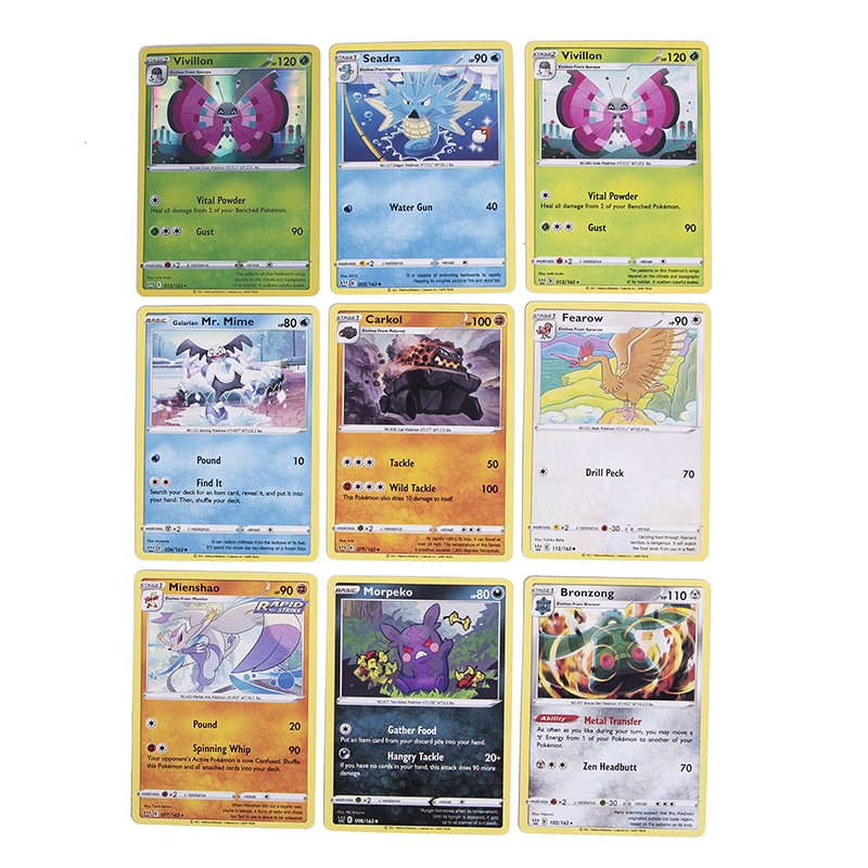 324pcs / Set Mainan Kartu Pokemon Bahasa Inggris Untuk Koleksi Anak