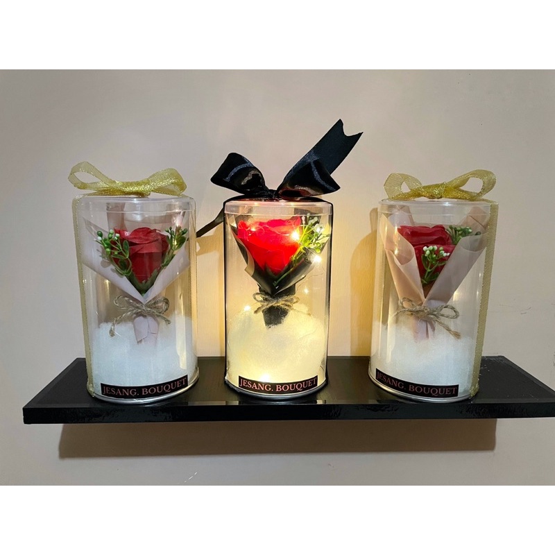 Buket tabung mika - Gift Wisuda