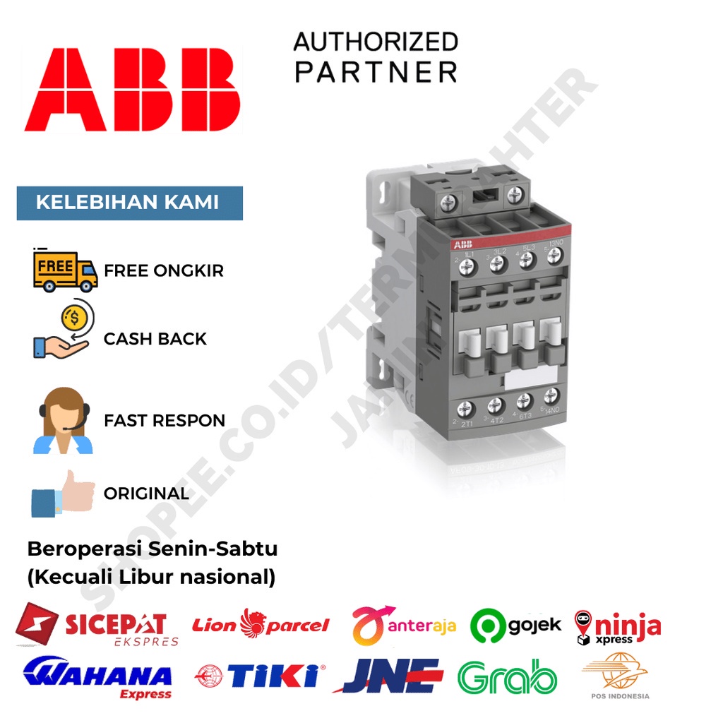 ABB CONTACTOR AF16-30-10-13 100-250V50/60HZ-DC 1SBL177001R1310