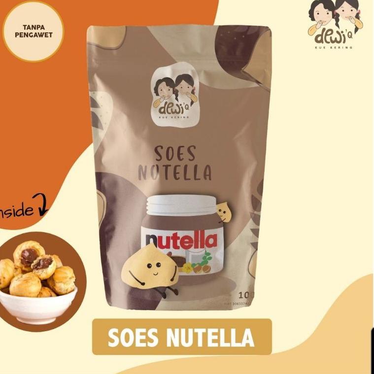 

✨New✨ Sus (soes) Kering Nutela Premium Dewi'Q 100Gram !!!