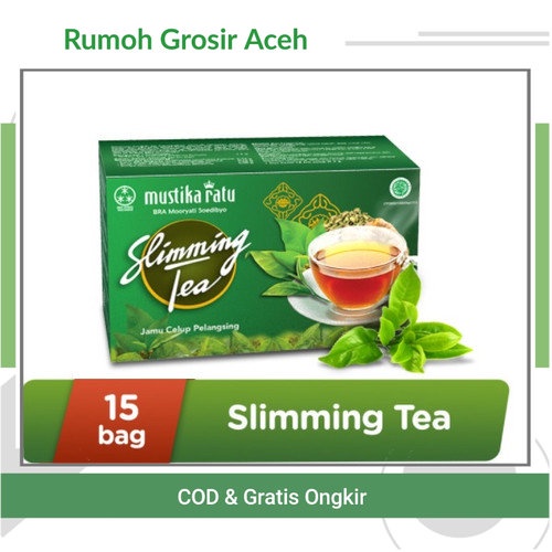{ACEH} Mustika Ratu Slimming Tea isi 30