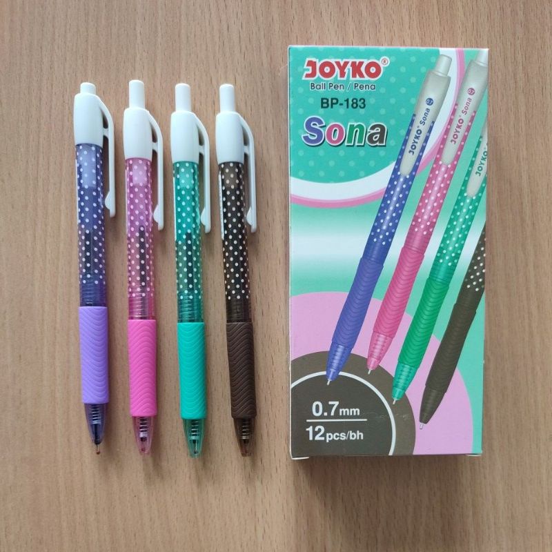 

Ball Pen Joyko BP-183 Sona BIRU ( Satuan)
