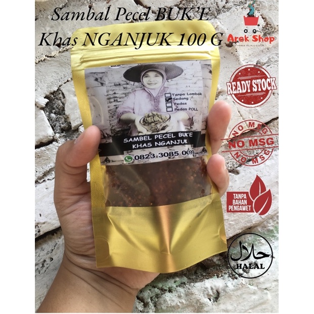 

SAMBAL PECEL BUK’E KHAS NGANJUK 100 GRAM TAHAN 3 BULAN