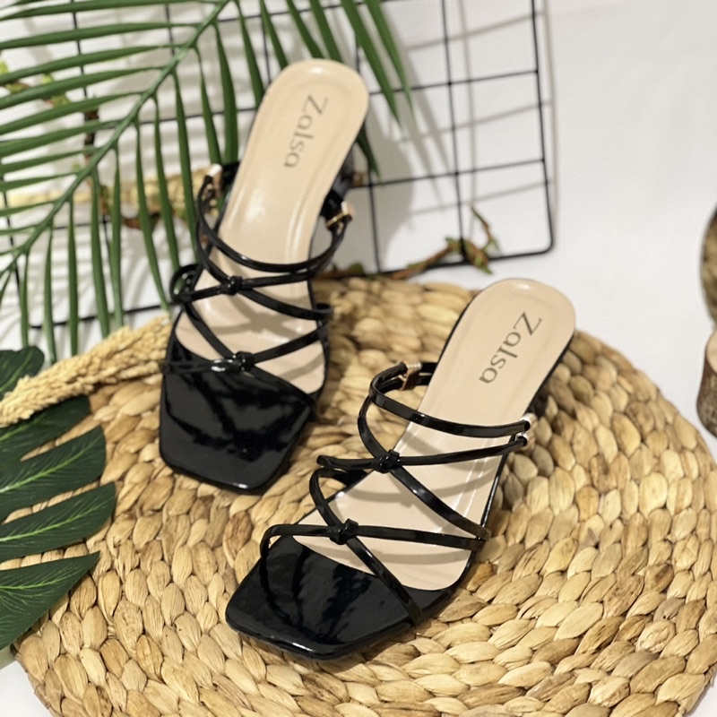 Sandal Wanita High Heels TAHU SILANG