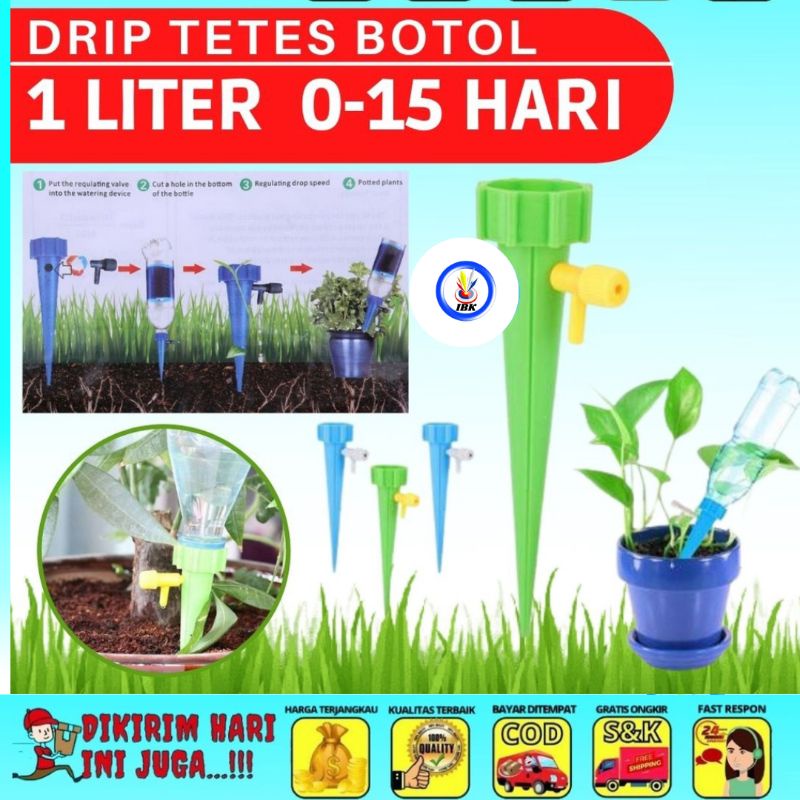 DRIP TETES Sistem Alat Irigasi DRIP Tanam Infus Tanaman IBK123