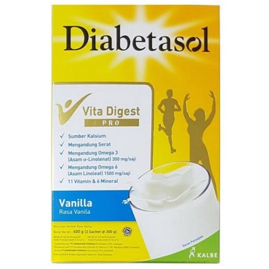 

Susu Diabetasol Vanilla 600 Gram