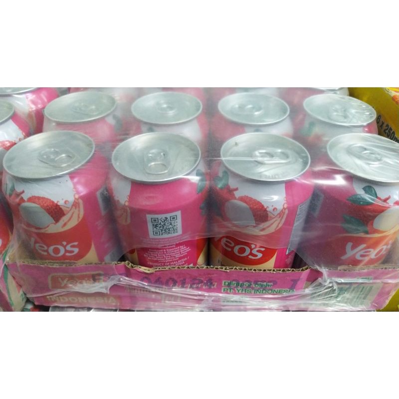 LECI YEOS MINUMAN KALENG 1 DUS LEBARAN IDUL FITRI HAMPERS GIFTYEO'S LYCEE