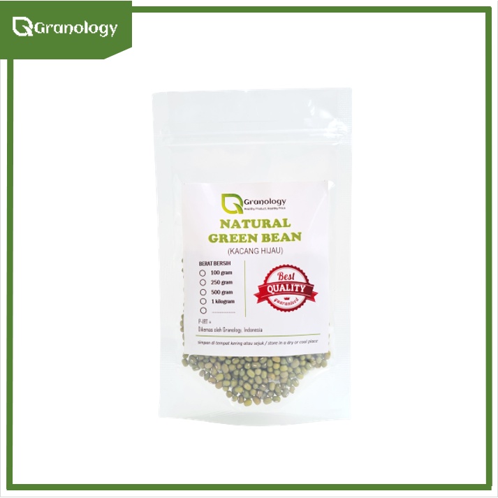 Kacang Hijau / Green Mung Bean (100 gram) by Granology