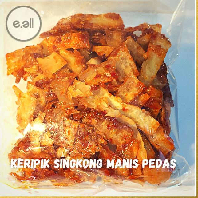 

Kode9f9Et--Keripik Singkong Pedas Manis 250 gram - cemilan instan enak original asli