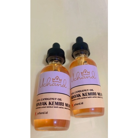 MINYAK KEMIRI 100% MURNI TANPA CAMPURAN UK 60ML