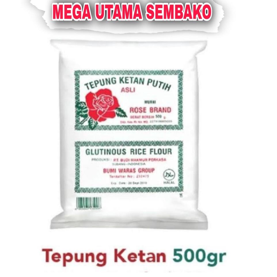 

Kepoin aja--tepung ketan rose brand 500 gr