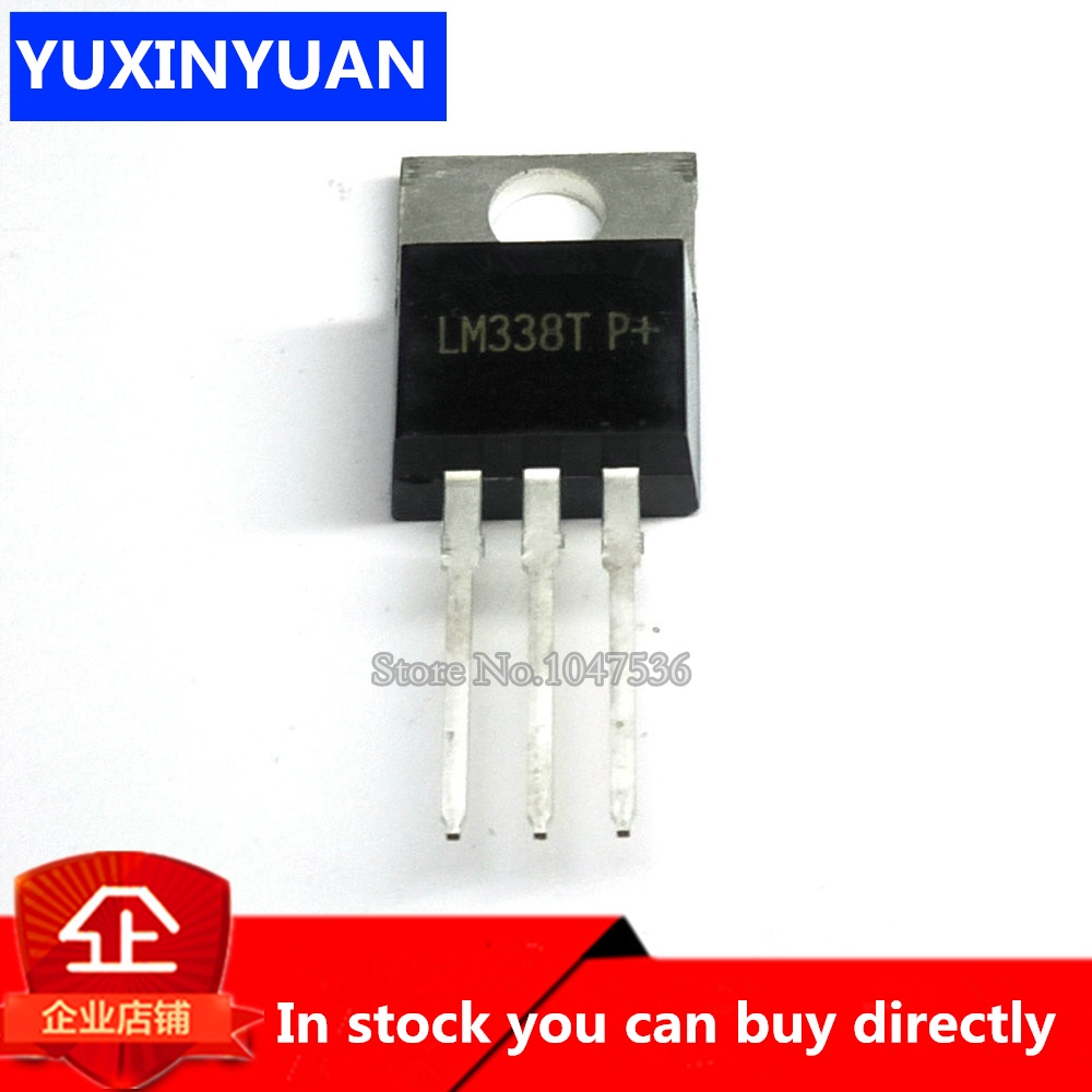 10pcs/lot LM338T TO220 LM338 TO-220 338T IC Baru Dan original 新Pjg