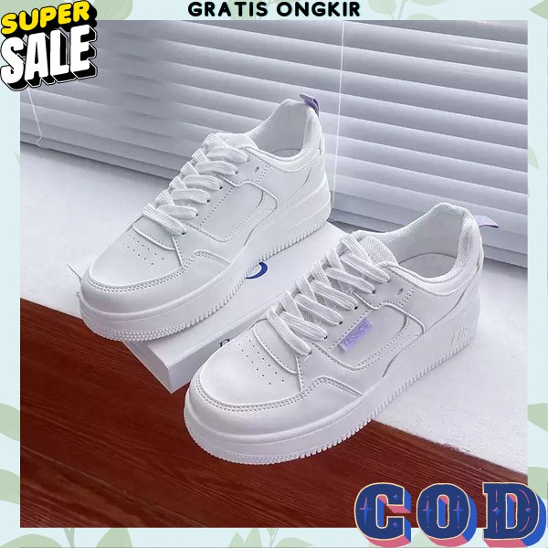 Sepatu Wanita Sneakers Korea Sepatu Wanita Import Fashion Kekinian Snekers Wanita Terbaru 2023 Srs S
