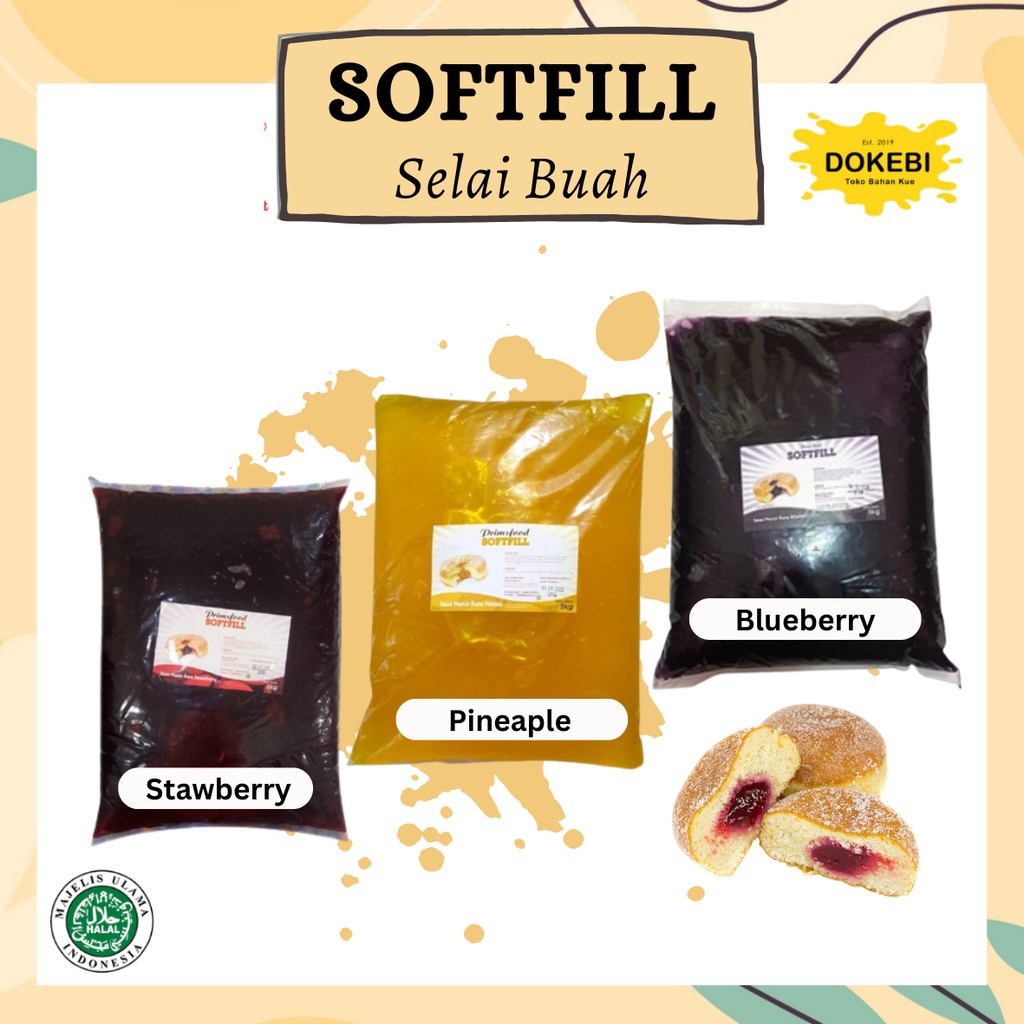 

Primsfood Selai Isian Topping 250gr REPACK / Olesan Roti Aneka Rasa / Selai Roti Panggang / Selai Ekonomis / Selai Softfill Ekonomis Primsfood