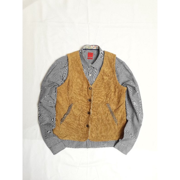 VEST / ROMPI REVERSIBLE CORDUROY SECOND NO BRAND