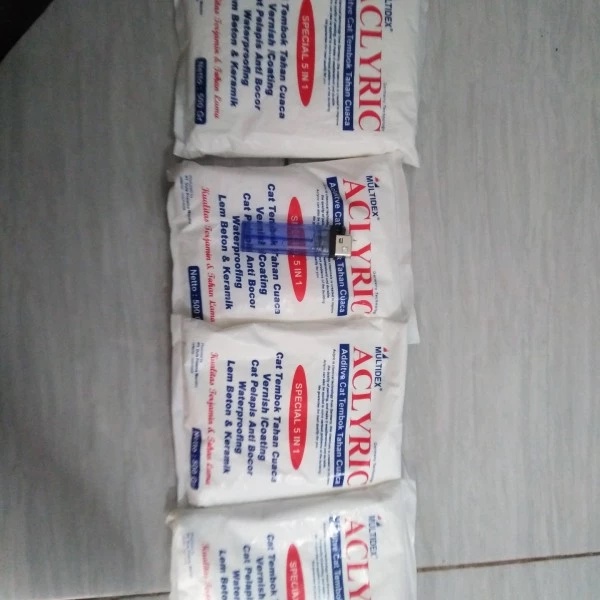 Multidex Aclyric 500 Gram Obat Cat Tembok Tahan Cuaca Eksterior Anti Bocor Waterproofing Lem Keramik