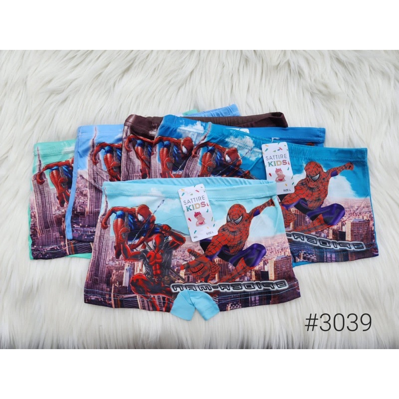 12 PCS BOXER ANAK LAKI GONTANO LUSINAN