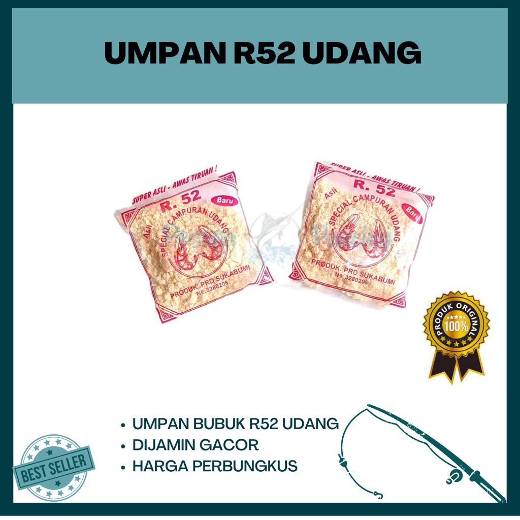 UMPAN PANCING R52 UDANG DIJAMIN GACOR PESONA PANCING