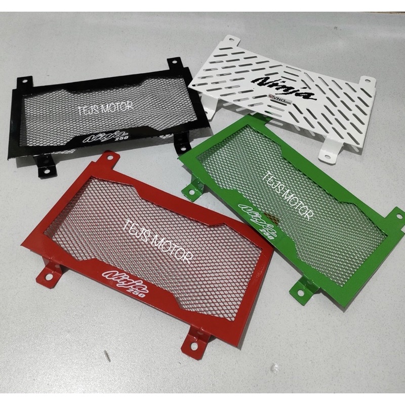 Cover radiator ninja 250 karbu / tutup radiator ninja 250 karbu