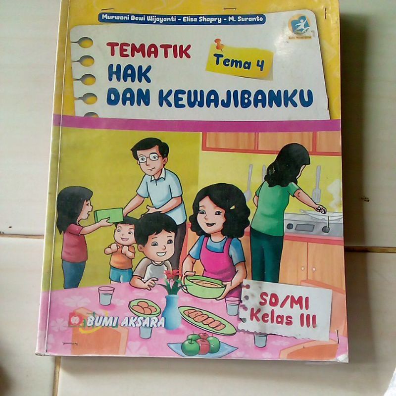 tematik tema 4 untuk SD kelas 3