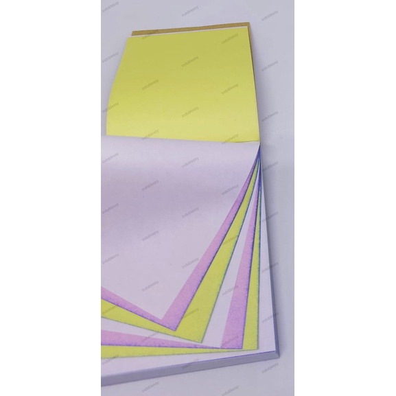 

BUKU NOTA NCR POLOS 1/8 FOLIO 3 Rangkap PUTIH, MERAH & KUNING 8 Cm x 10,5 Cm