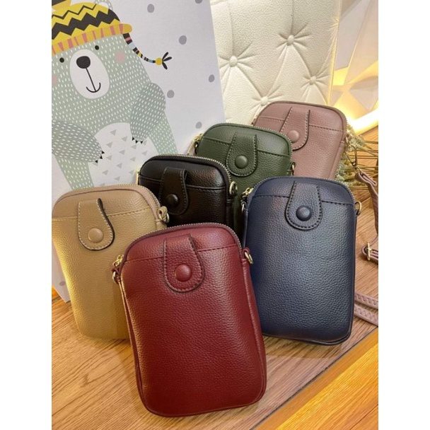 BEST SELLER fashion hpo sling bag tas hp tas sling mini selempang fashion import 1 ruang