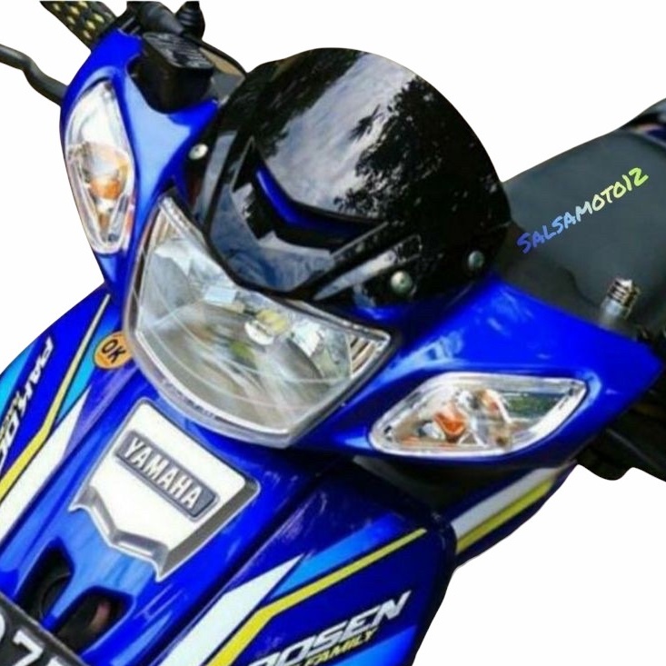 winshiel Visor 125 ZR Universal Fizr,Vega,Jupiter Z1,Satria Hiu,Mio visor variasi