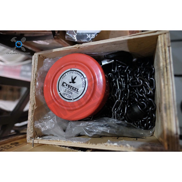 Chain Block Chain Block 3 Ton 5 Meter Takel Katrol Kerekan 3 Ton 5 Meter