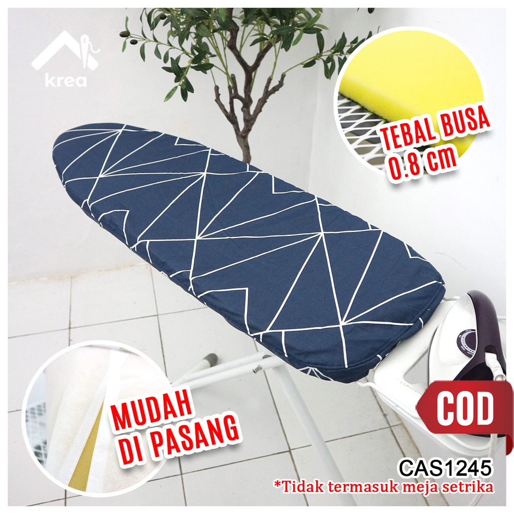 COVER/SARUNG MEJA SETRIKA BESAR DAN KECIL KRISBOW ( HANYA COVER/TANPA MEJA ) CAS1245