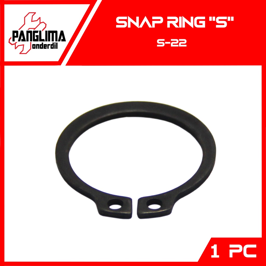 Snap Ring S Untuk Semua Keperluan Eksternal-External Retaining Circlip-Cir-Clip S-22 S 22 S22
