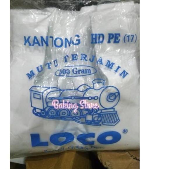 

CSVv2V6--Kantong Plastik - HD Loco Putih Susu Uk 17, 24, 28, 35, 40