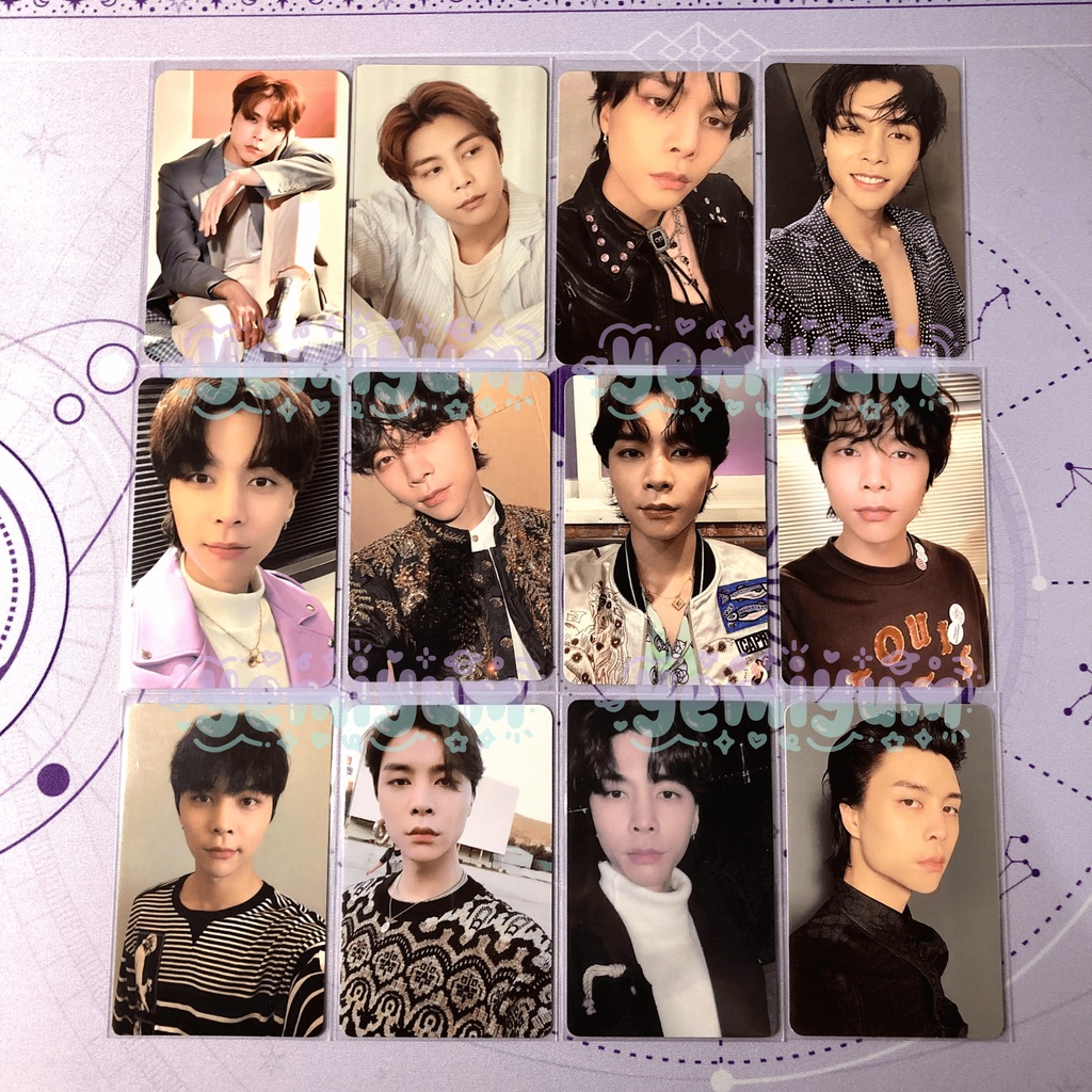 Photocard Johnny Awaken Summer Vacation Sticker ID Universe Favorite Kihno Tragic Welcome Kit 2019 R