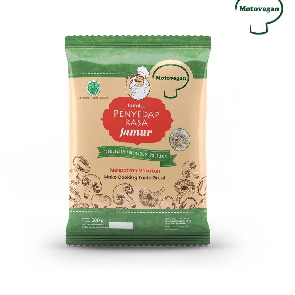 

KodeD8p3O--Motovegan Paket Hemat Kaldu Jamur Non Msg 5Gr, 50Gr Dan 500Gr