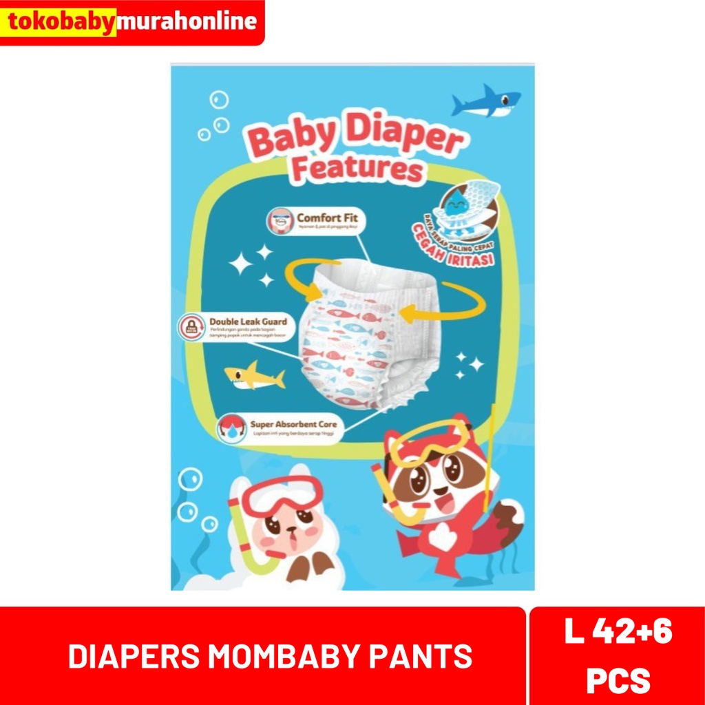 MOMBABY PANTS L42+6