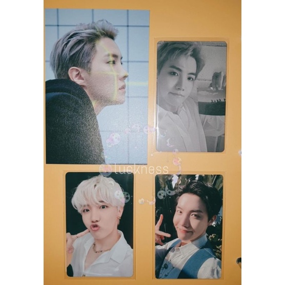 RPC Bluray BR Soowoozoo swz & DVD Memories 2021 & Proof Standard Jhope Hobi