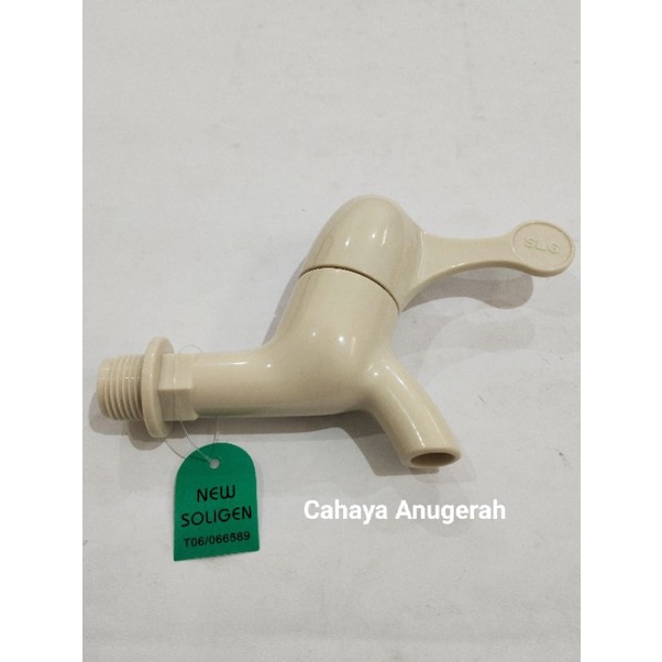 Kran Soligen PVC Two Way S1 / Kran Air Plastik Soligen / Kran Tembok