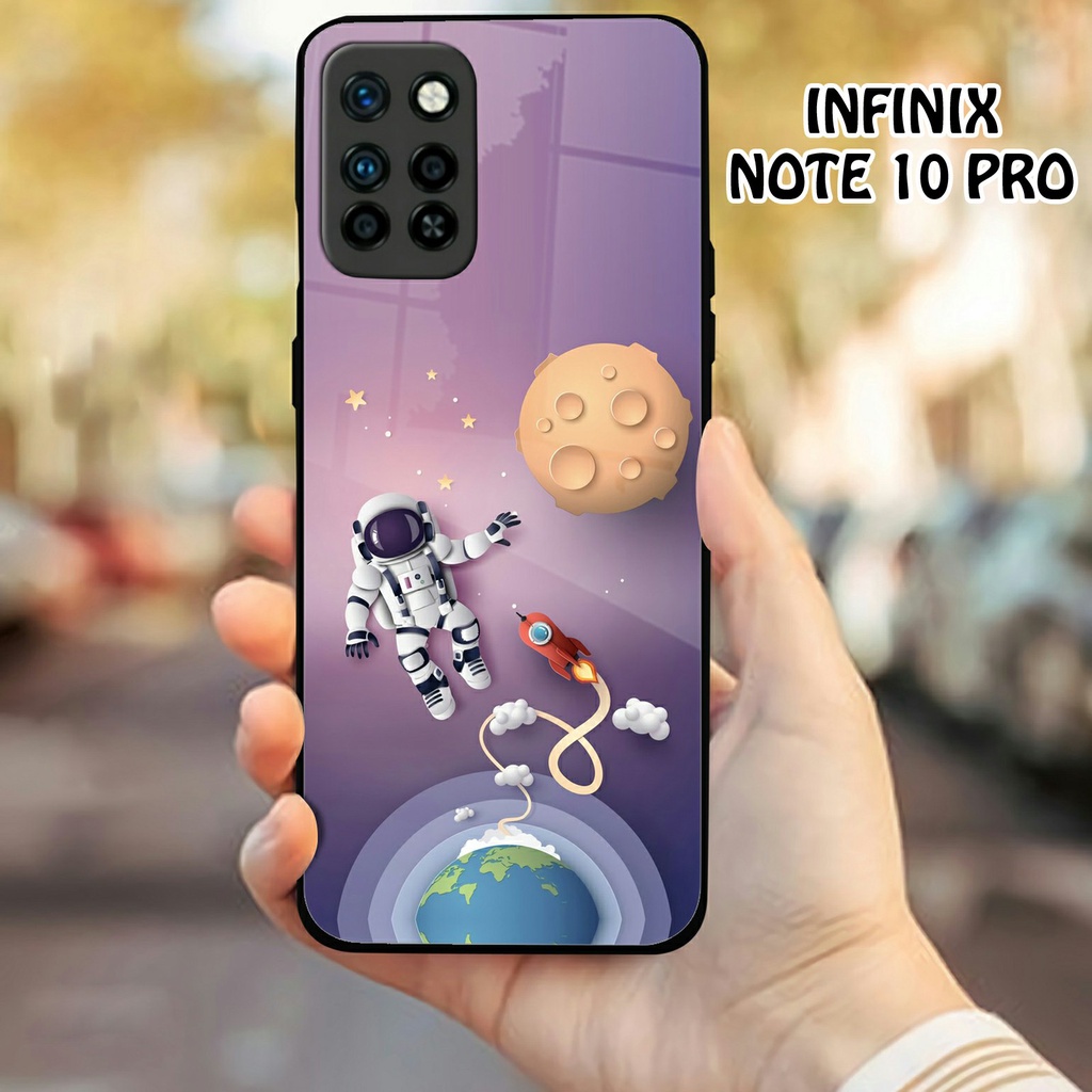 Case Infinix Note 10 Pro(H844) Softcase Glass Inf Note 10 Pro Casing Inf Note 10 Pro