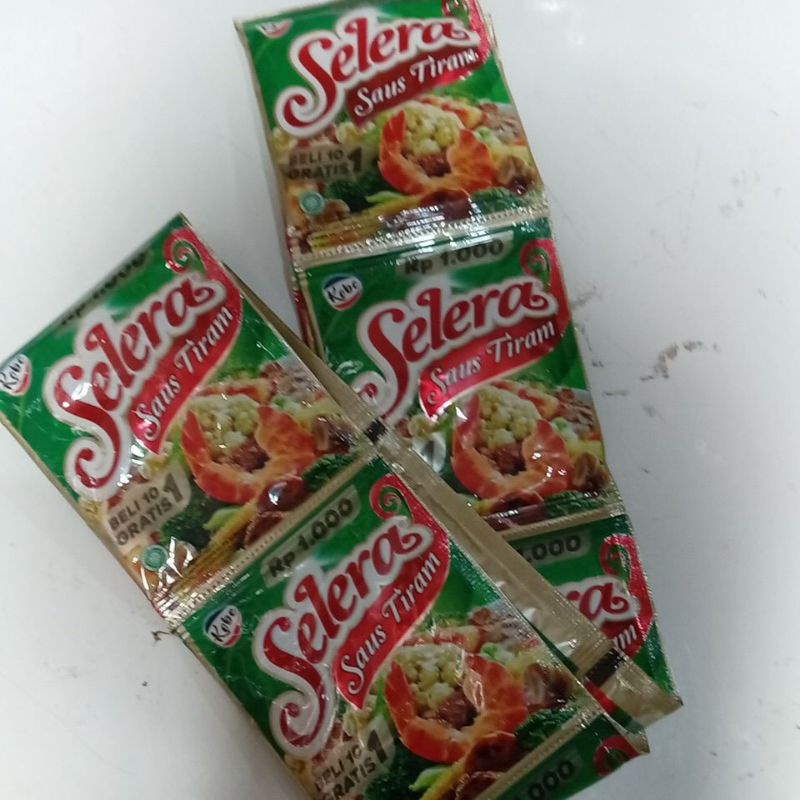 

PROMO ... SELERA saus tiram renteng (10 sachet + BONUS 1 sachet)