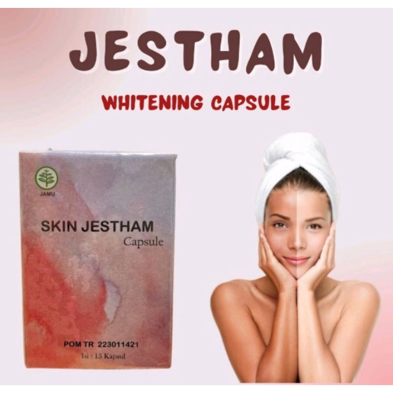 Kapsul Pemutih Jestham isi 15 kapsul ReadyStok