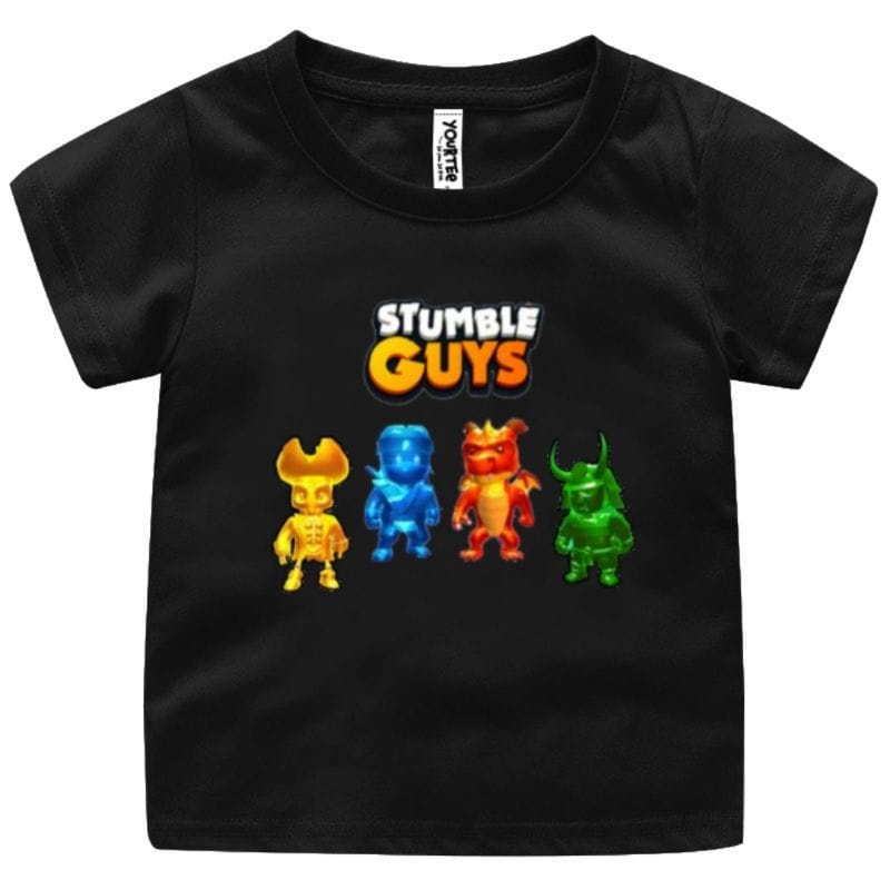 KAOS BAJU ANAK T-SHIRT STUMBLE GUYS PLAYERS GAME