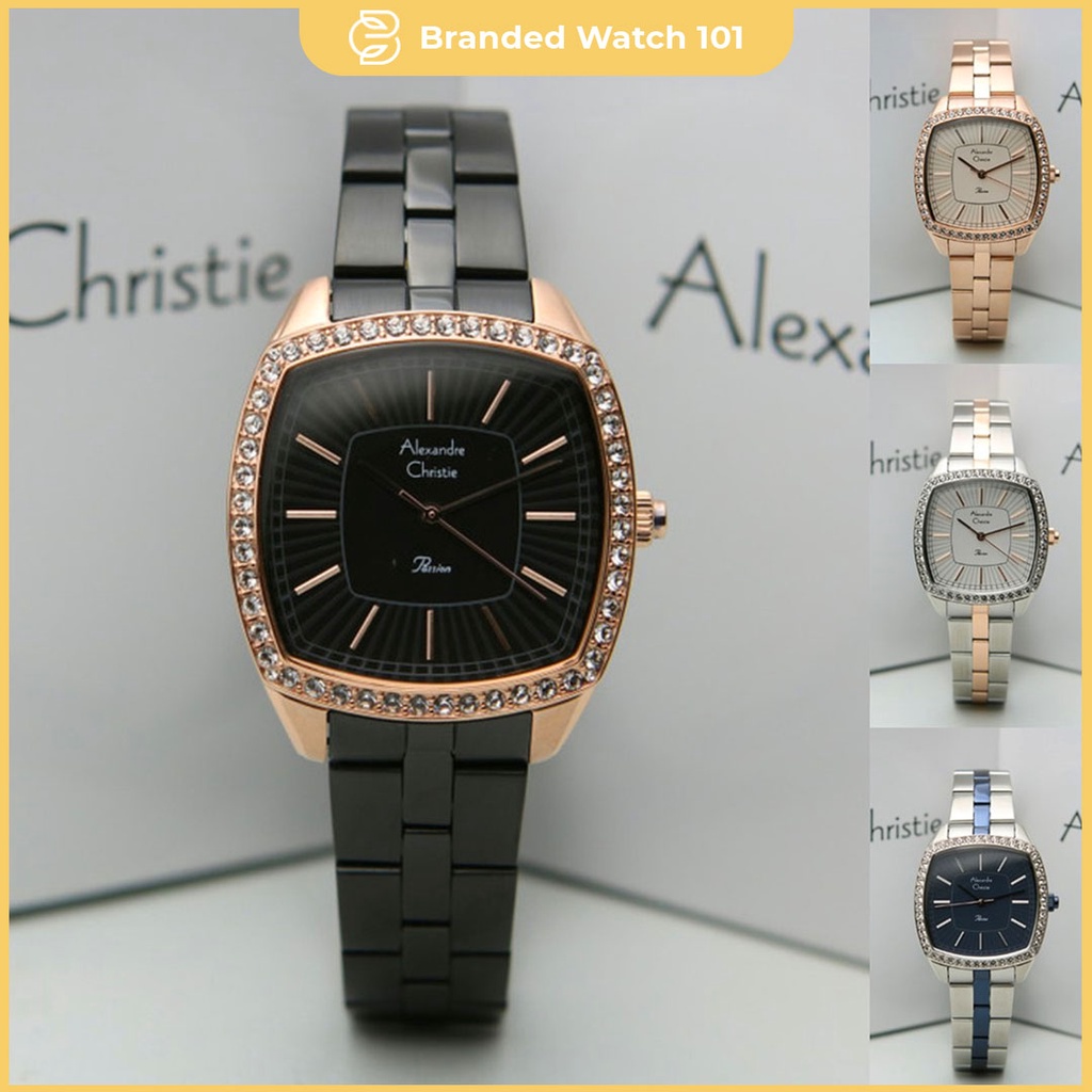 ORIGINAL Jam Tangan Wanita Alexandre Christie AC 2885 / AC2885 / 2885 Garansi Resmi 1 Tahun.
