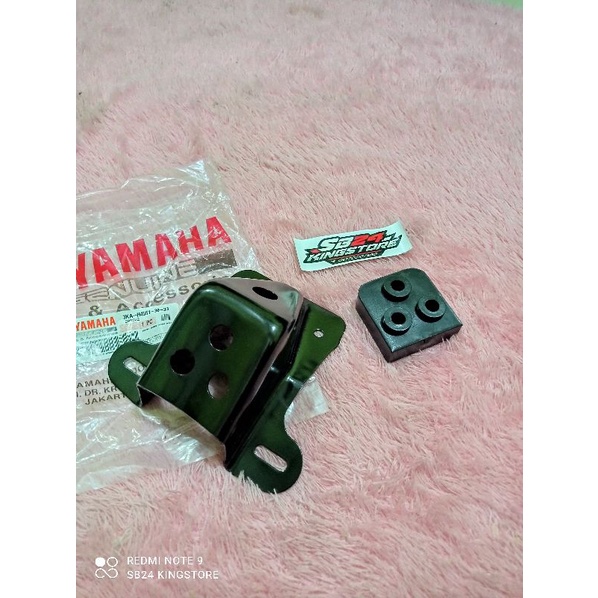 dudukan lampu belakang rx king original set karet