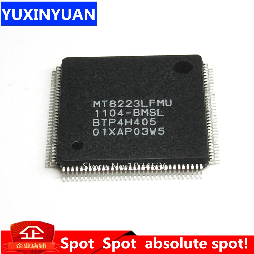 1pcs MT8223LFMU-BMSL MT8223LFMU MT8223 LQFP128 QFP LCD CHIP IC Baru 新边进口