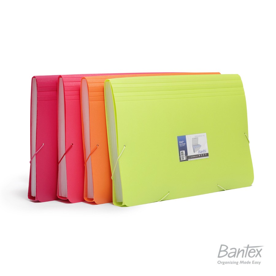 Jual Expanding File Bantex Map Harmonika Ukuran Folio Pocket