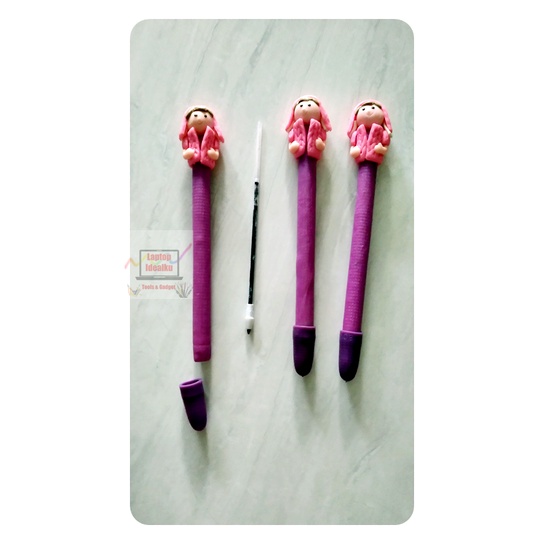 

Pulpen kartun isi bisa di ganti-Cewe Hoodie