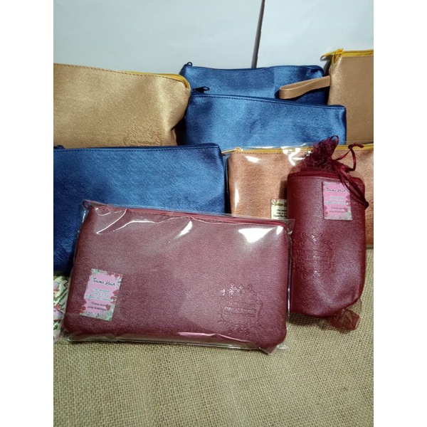 SOUVENIR DOMPET METALIK / DOMPET KOSMETIK PERNIKAHAN / SOUVENIR DOMPET