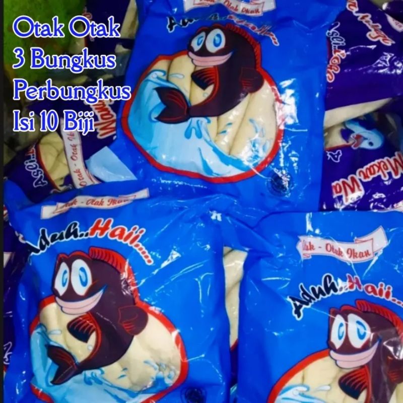 

Otak Otak 3 Bungkus Per Bungkus nya Isi 10 Batang