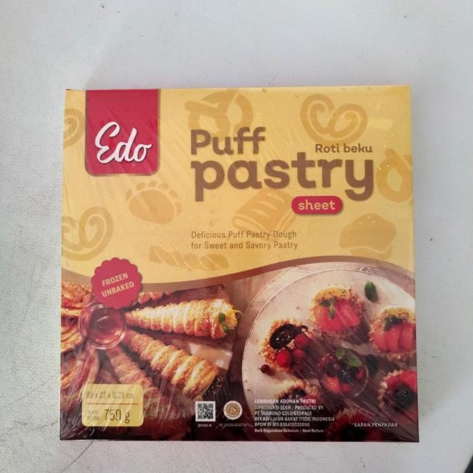 

EDO puff pastry sheet 750gr Ready!!! [COD]